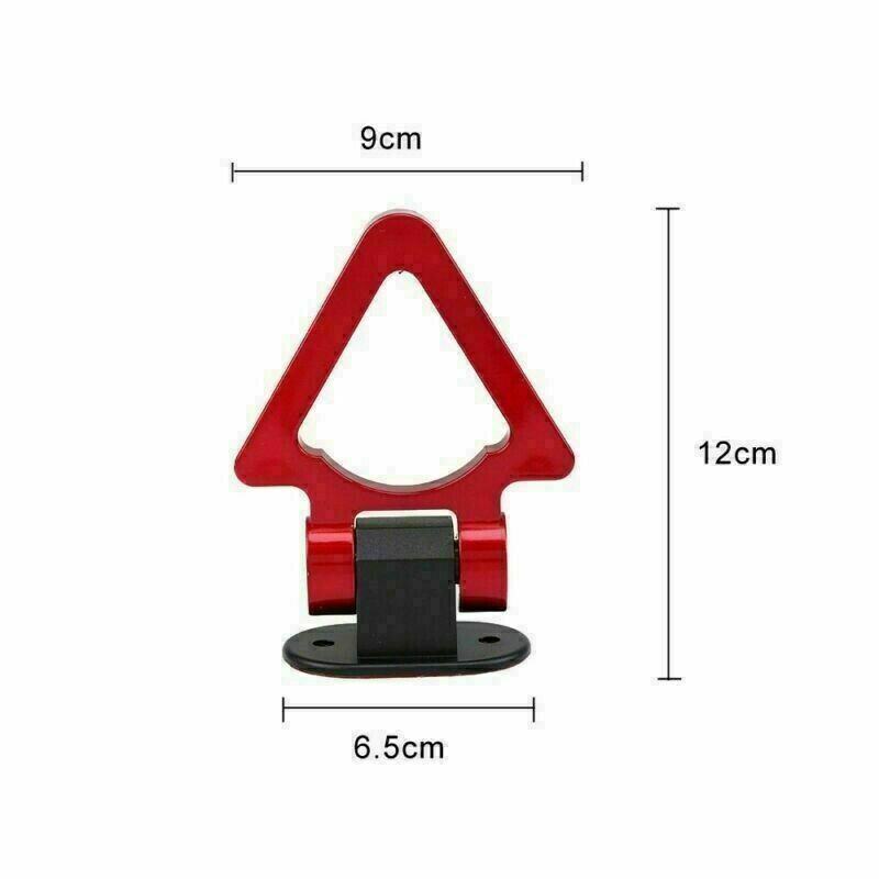 Car Ring Track Racing Style Tow Hook Look Decoration Auto Universal Accessories