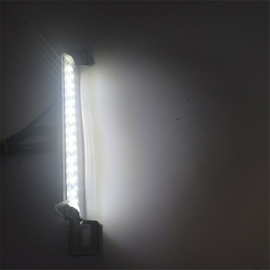 30 LED Car License Plate Backup Reverse Brake Rear Light Lamp Bar Red+White