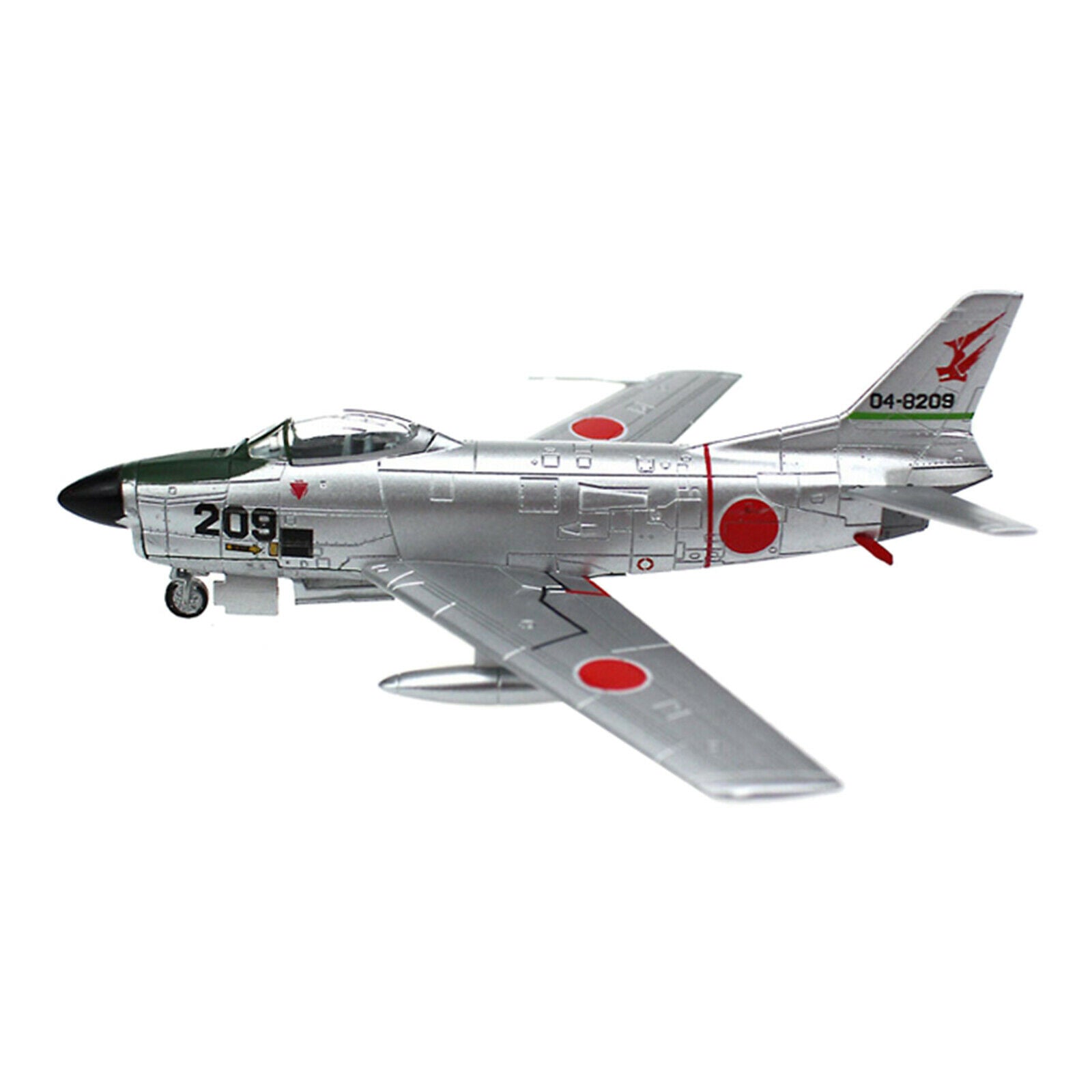Simulation Alloy 1/100 Scale Japan Fighter Aircraft Kid's Toys Birthday Gift