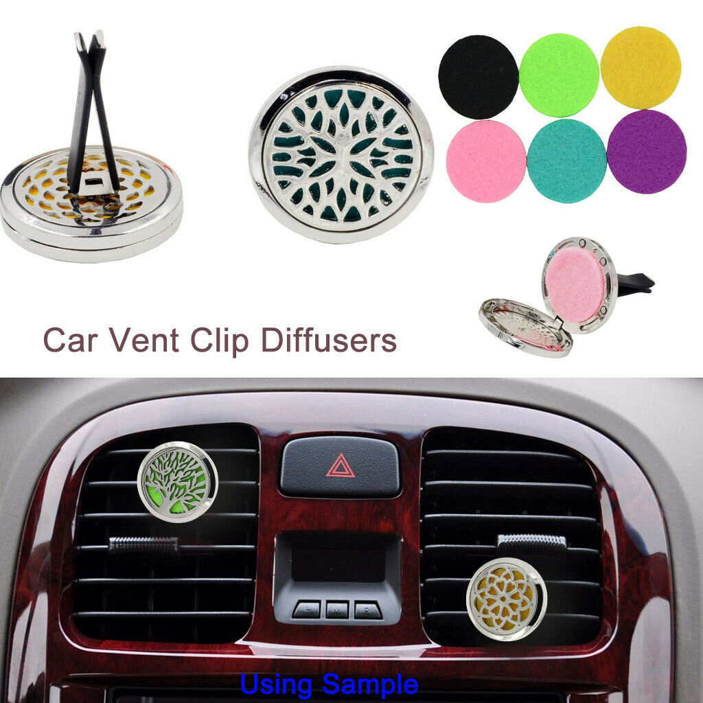 Auto Car Air Freshener Vent Clip Air Outlet Perfume Lasting Fragrance 7