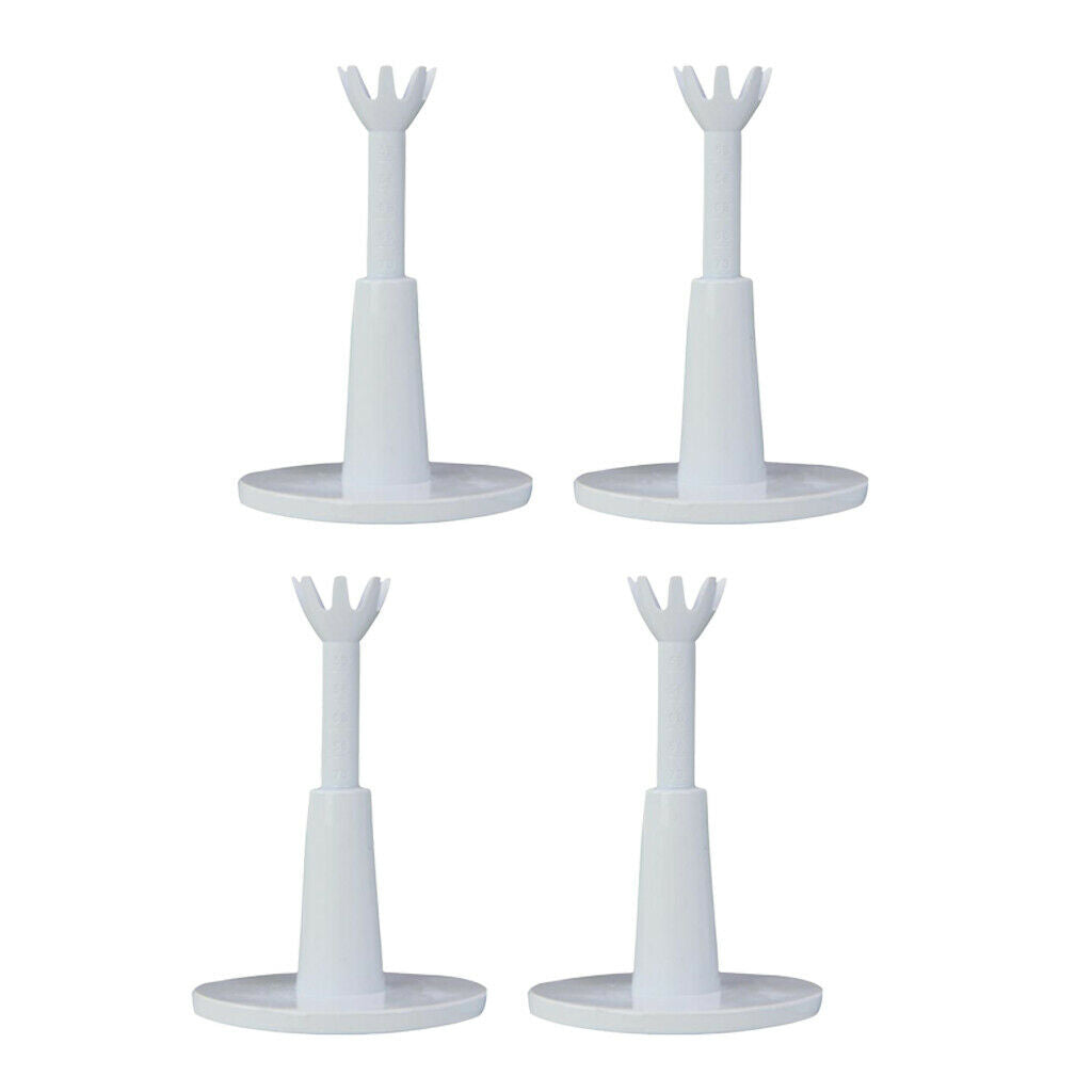 4 Piece Golf Rubber Spikes with Low Friction Golf Accessories