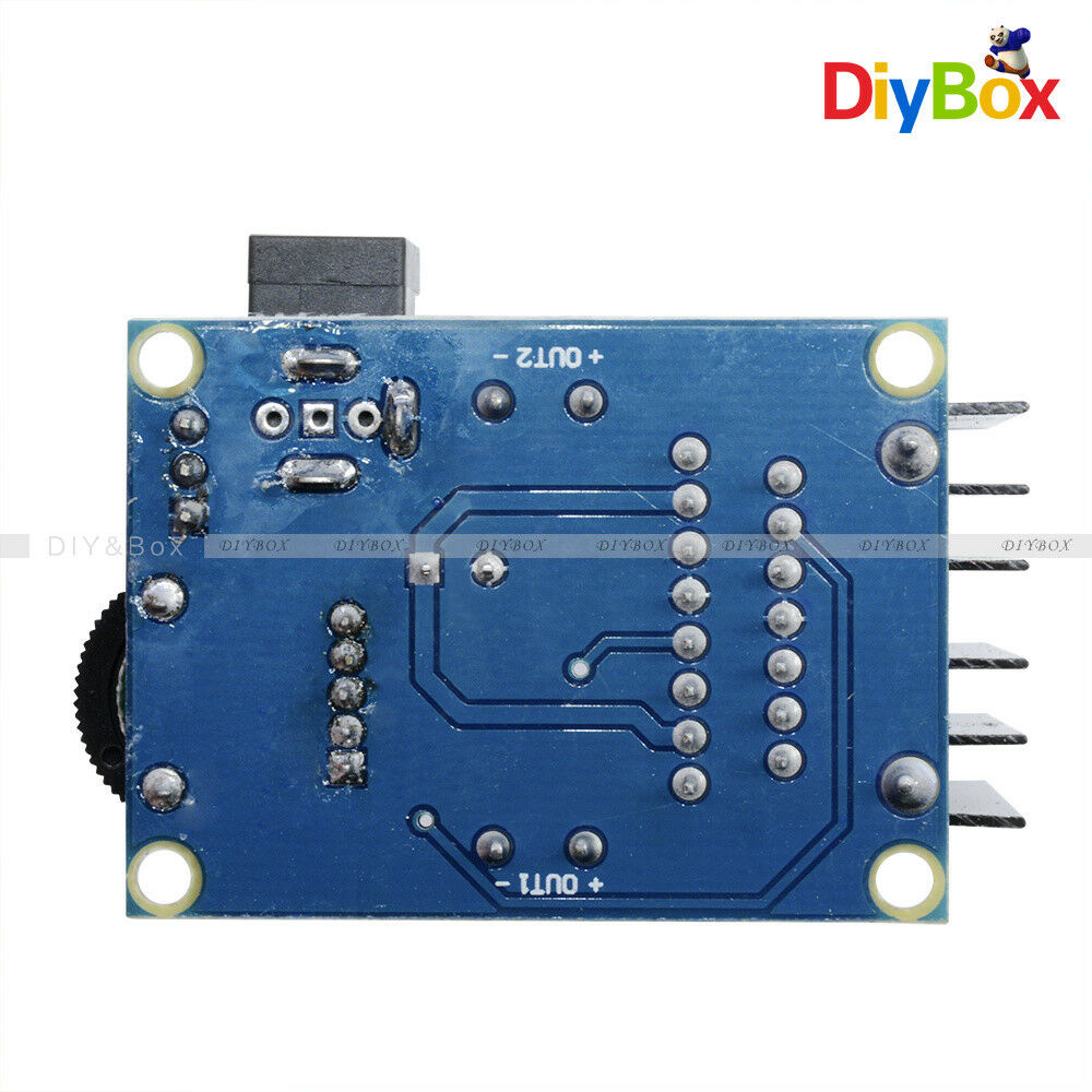 DC 6 to 18V TDA7297 Power Amplifier Module 2 X 15W Double Channel 10-50W