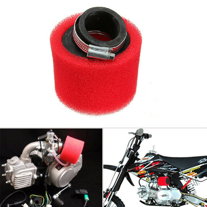 35mm Sponge Foam Air Filter Cleaner Bent Neck For 50 70 90 110CC Motorcycle Well