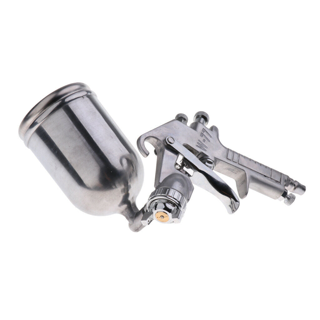 W77 Car Funiture Air Compressor Spray Gun Painting Tool Nozzle Dia 2.5mm