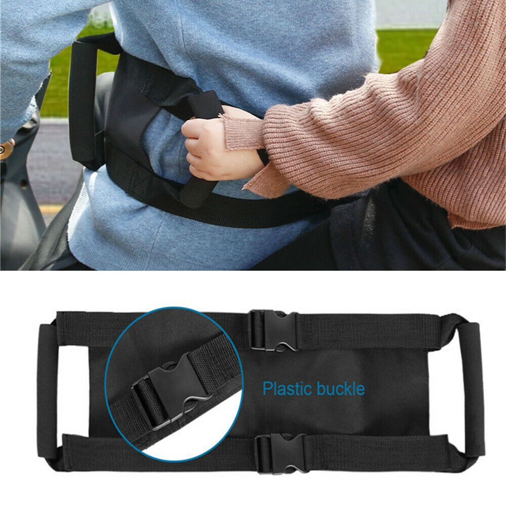 Universal Motorcycle Safety Strap Passenger Seat Belt Strap Harness Adjustable