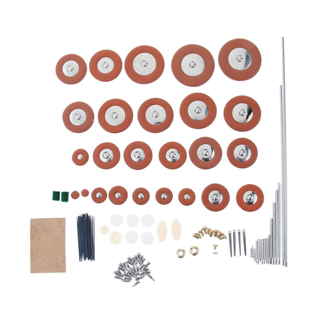 1 Set Tenor Saxophone Repair Kits Reeds Shaft Rods DIY Replacement Parts