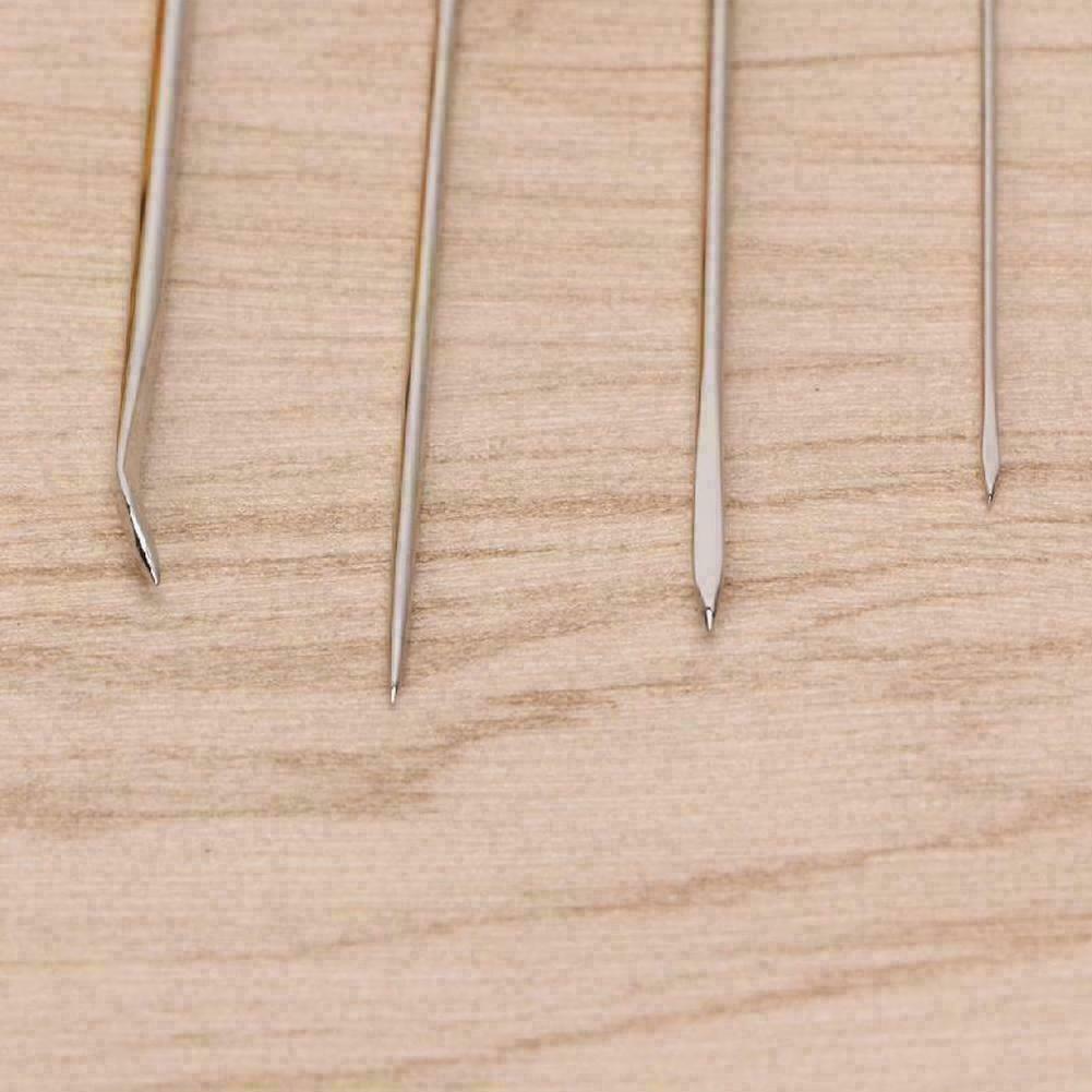 Repair Sewing Needles Kit Upholstery Carpets Canvas Tool Leather Curved L3K4
