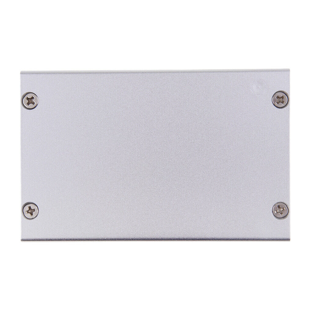 Aluminum Alloy Protective Case Enclosure Box For Raspberry Pi 2B 3B Gray