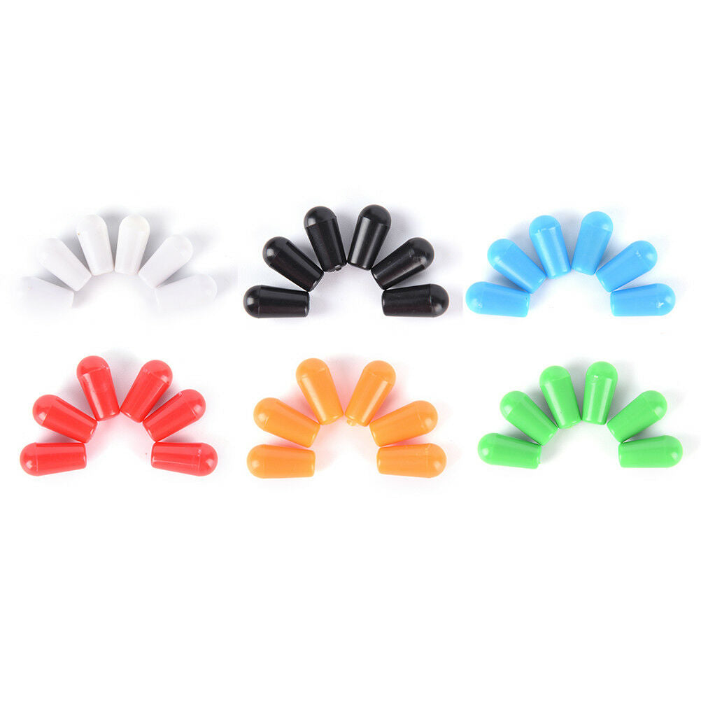 6x 3.5mm Toggle Switch Tip Caps for electric Guitar Random Co NzJC.l8