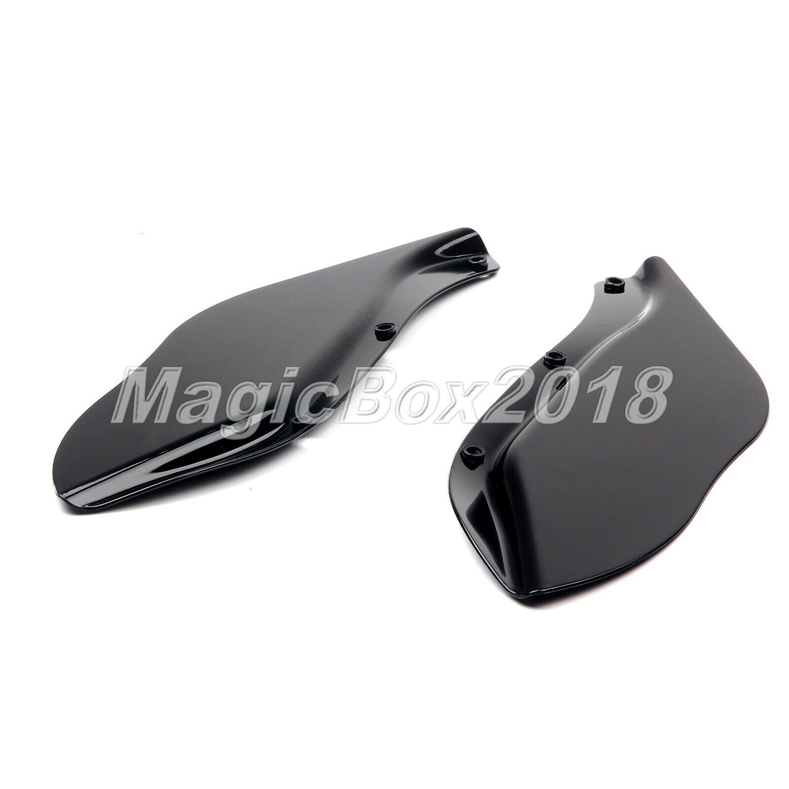 2x Motorcycle Fairing Windshield Side Wing Air Deflector for Street Glide 2006