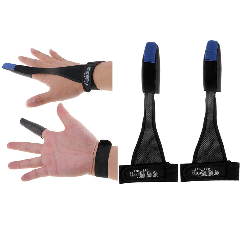 2pcs High Elasticity Casting Finger Stall Protector One Finger Fishing Glove