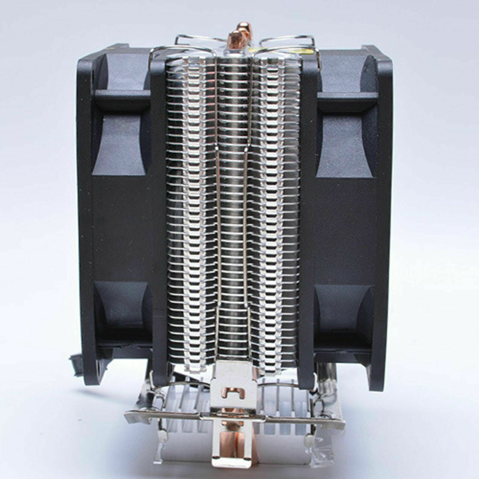 Double Ventilateur CPU Refroidisseur Dissipateur Silencieux pour Intel LGA775 /