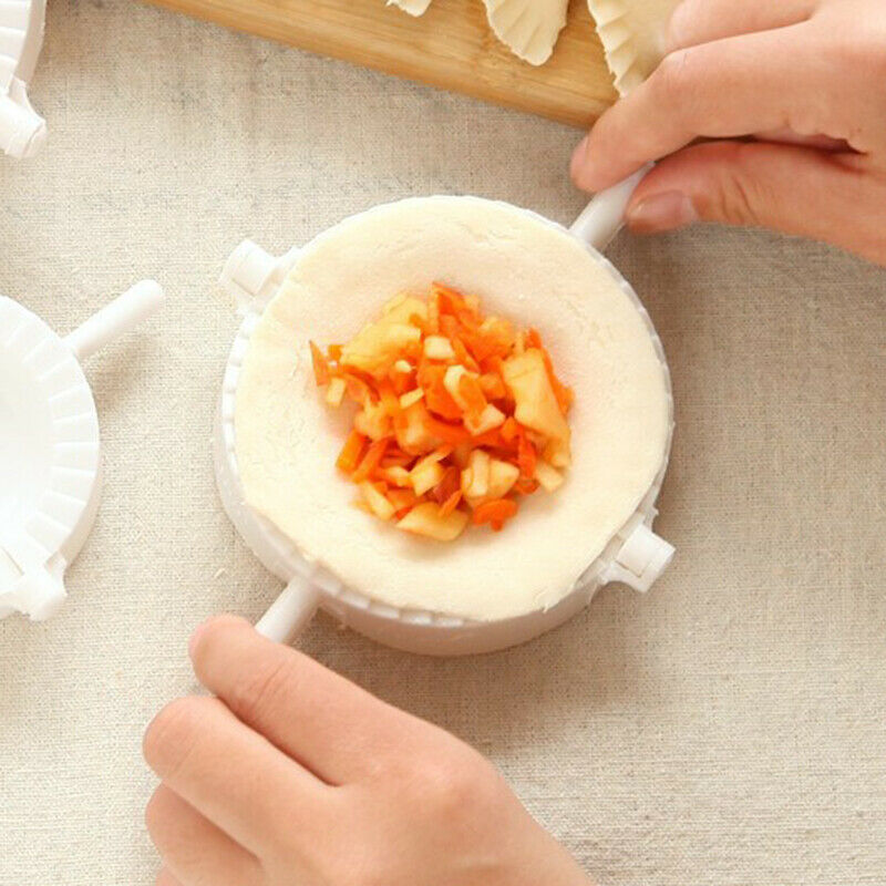 3PCS DIY Dumpling Maker Mould Dough Press Samosa Empanada Jiaozi Pastry
