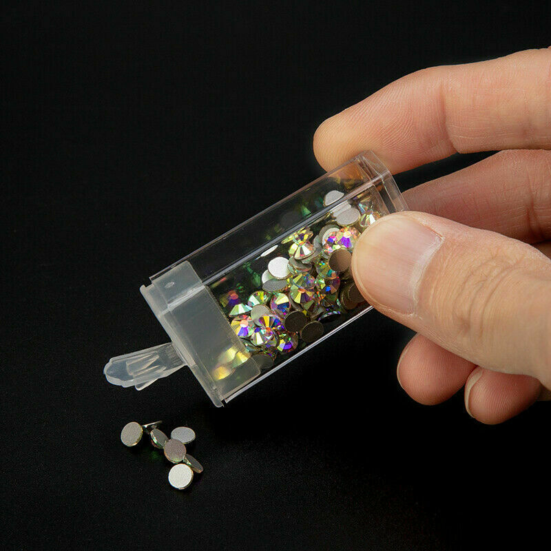 64x Diamond Painting Drill Storage Box Jewelry Beads Container with Labels Craft