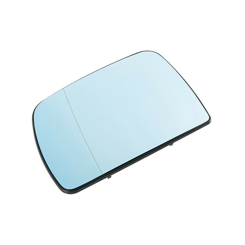 Left Driver Side Blue Rearview Heated Mirror Glass Fits BMW X5 E53 2000-2006