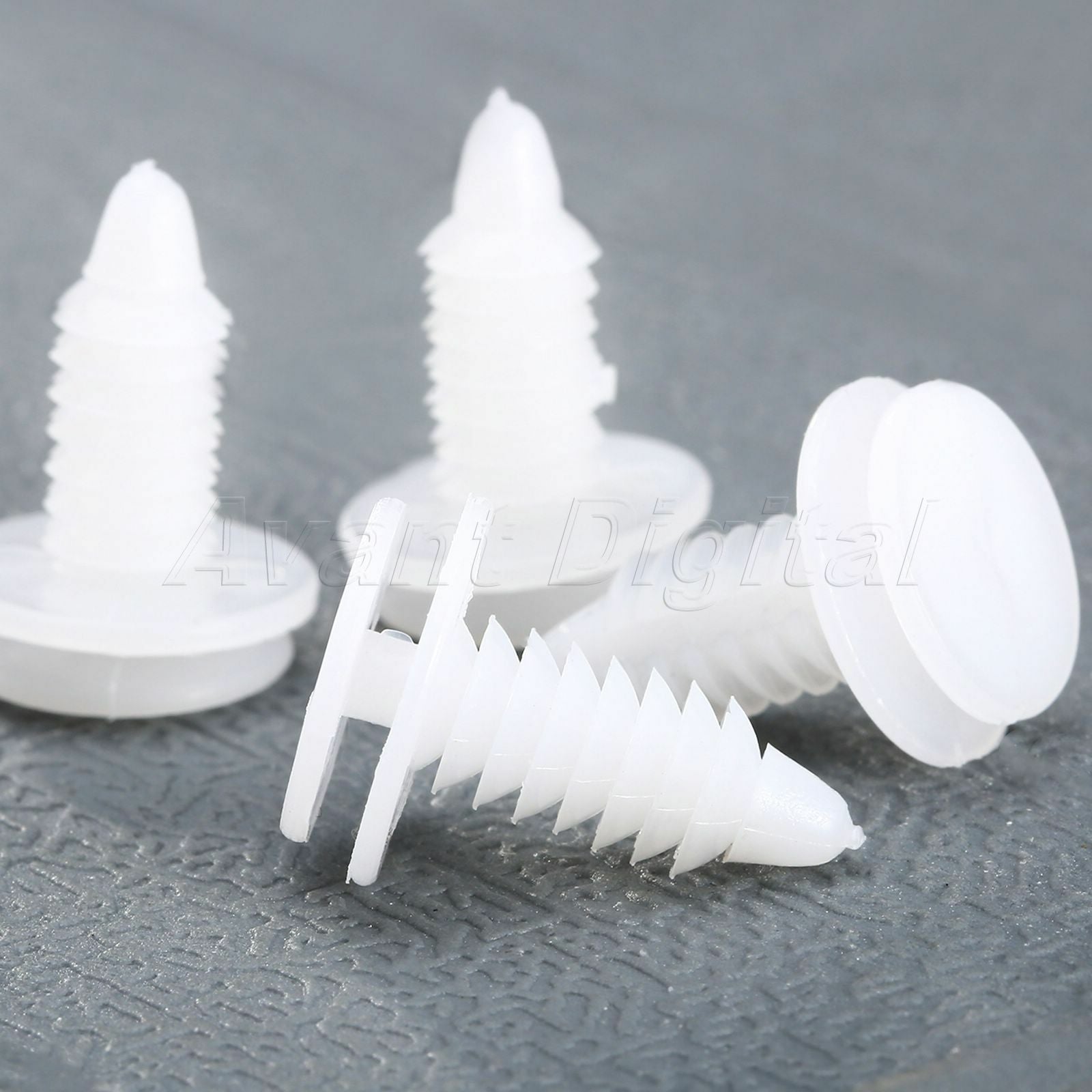 50 White Door Trim Panel Clip Nylon Retainer A19213 For Chrysler Replace 6503709