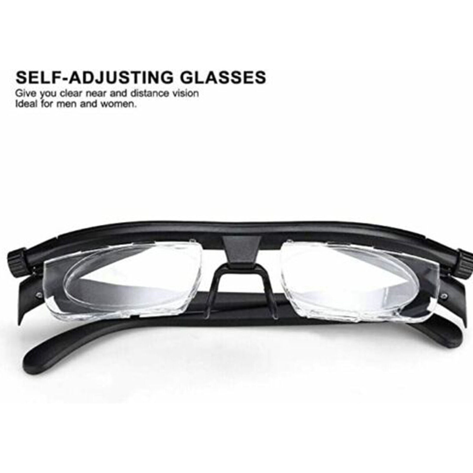 Adjustable Strength Lens Reading Myopia Glasses Eyewear Variable Focus Vision