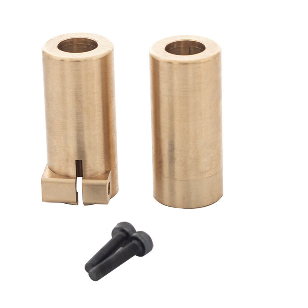 1:10 Brass Rear Straight Axle Adapter Parts & Accessories for Axial SCX10 II