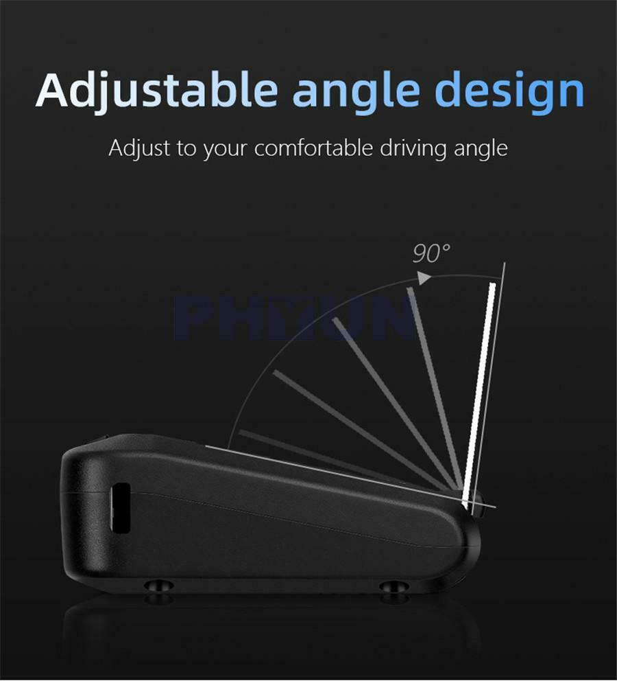 New OBD2 HUD Car Head Up Display Mirror Projecting Speed Water Temp KMH MPH RPM
