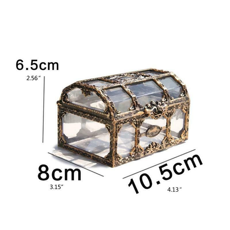 School Classroom Activities Decoration Box Pirate Transparent Treasure Box Kids