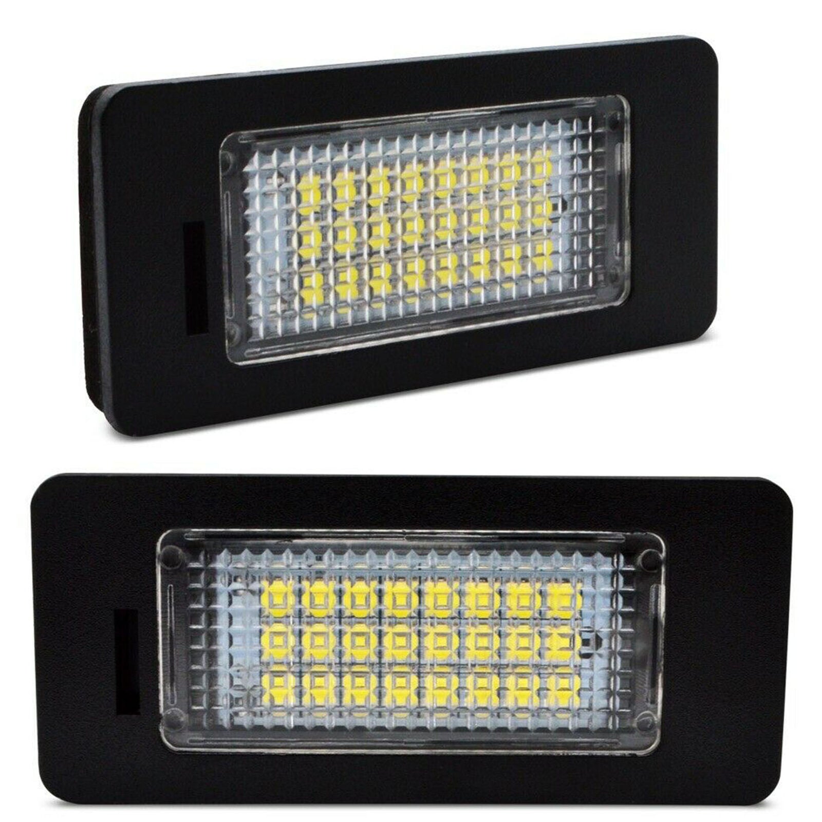 2X Error Free LED License Plate Light Lamps For Audi A4 B8 A5 S5 A7 A6 TT Q5 RS5