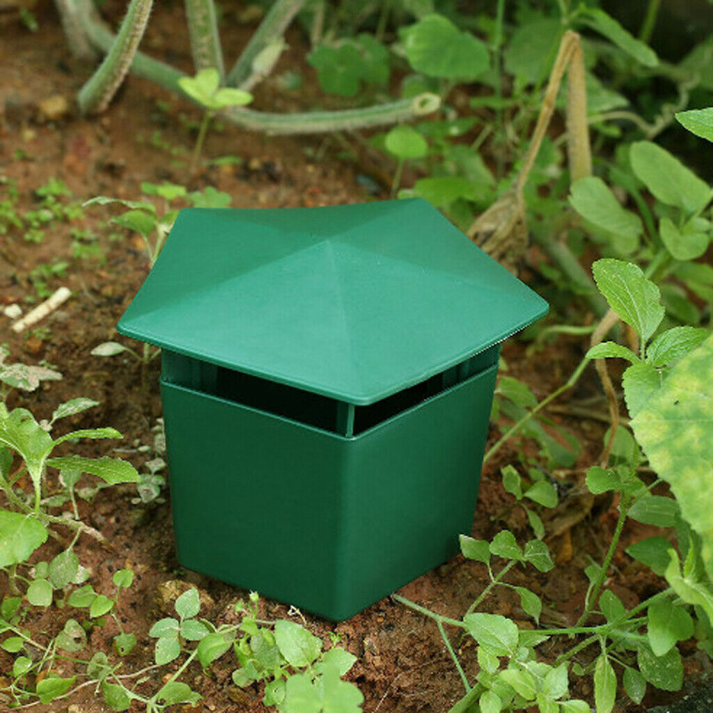 20x Snail Catcher Trap Gintrap Farm Protector Pest Box Trapper Safe Green