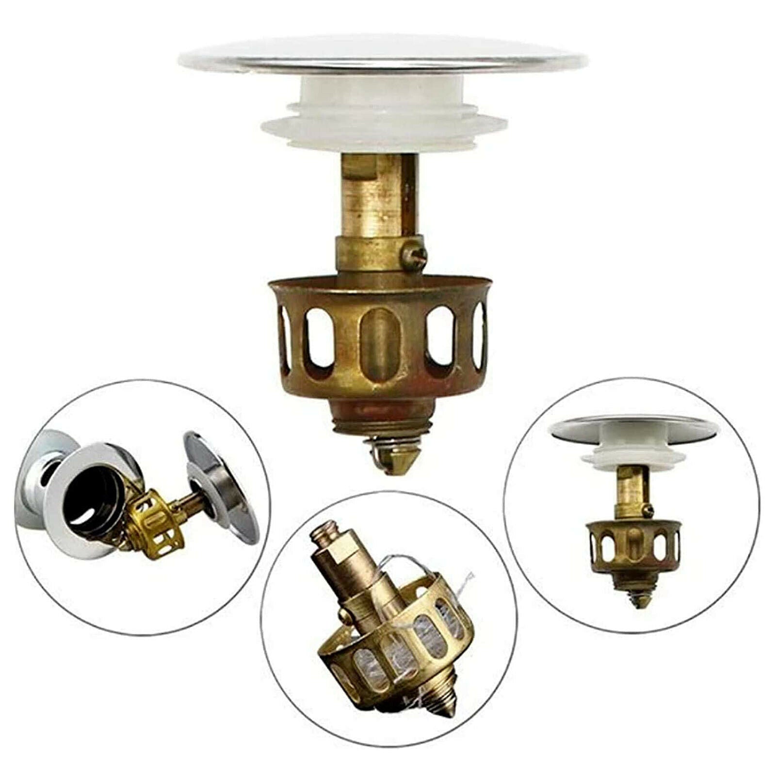 Universal Wash Basin   Drain Filter   Up Bathroom Toilet Sink Drain Plug