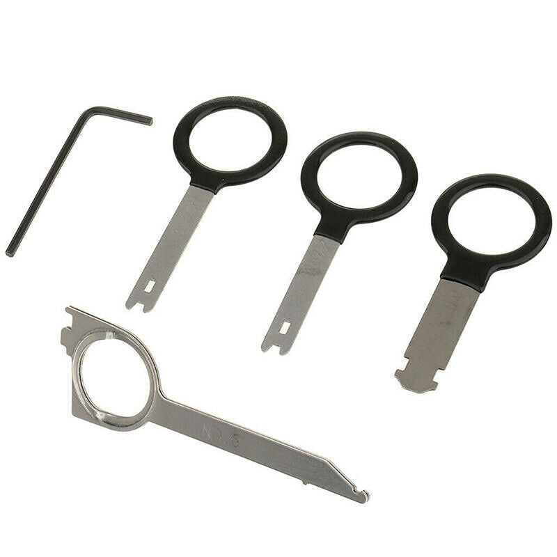 20pc Professional Car Radio Removal Key Tool Kit Audio Tools Keys Stereo CD RC