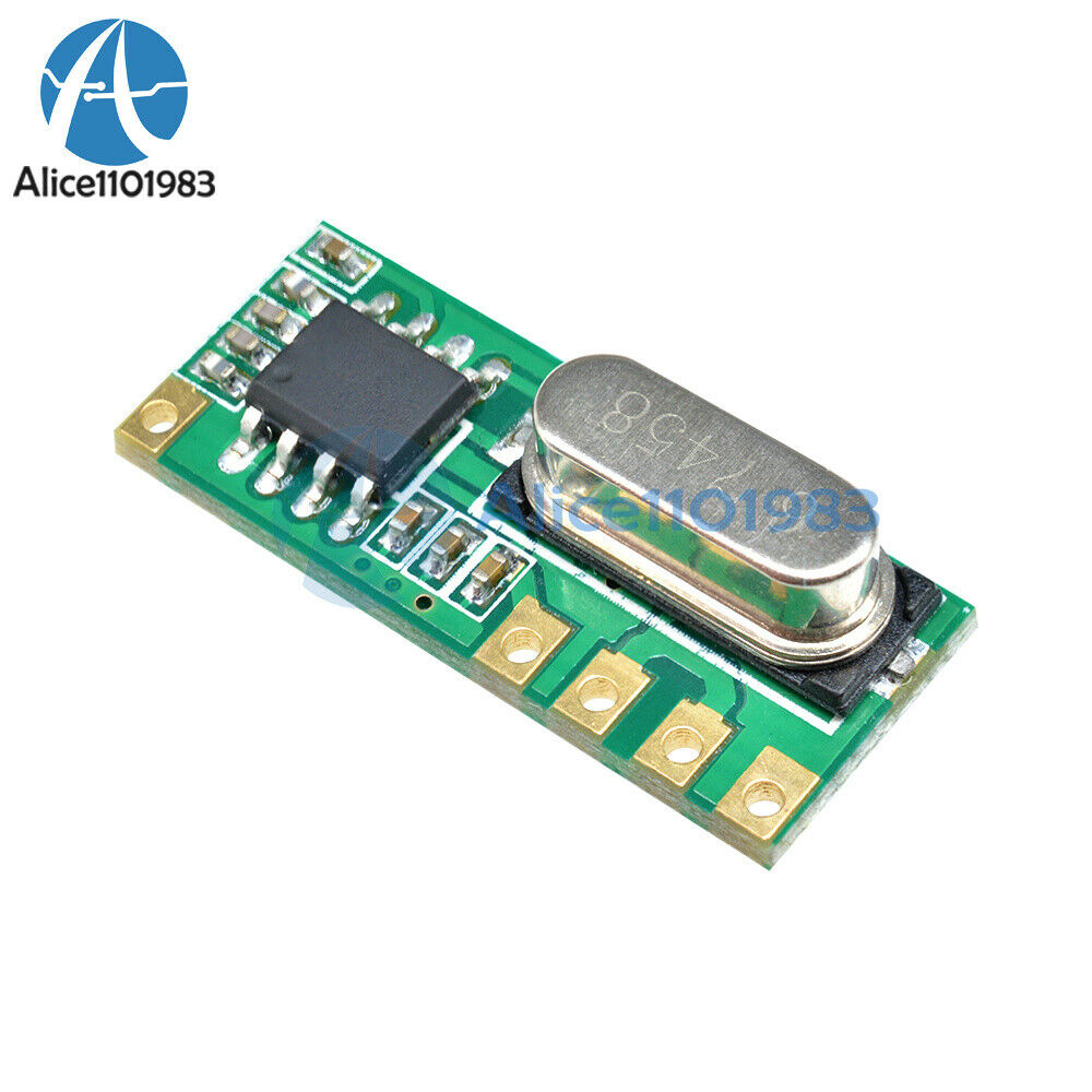LR45B 433MHz ASK Superheterodyne Wireless Receiver Module 200m Distance 4.5-5.5V