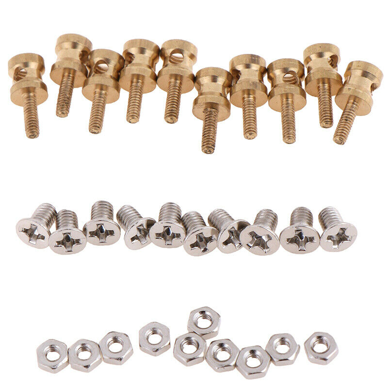 10Pcs Brass Linkage Stopper for 2.1mm Pushrod Connector for RC plane Mode.l8