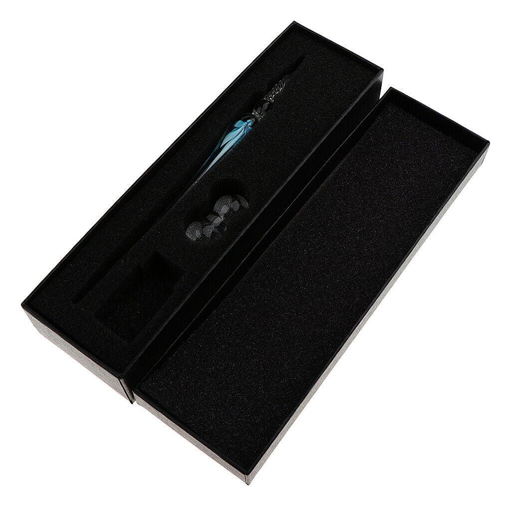 Glass Dip Pen Signature Signature Crystal Elegant Drawing Pens for
