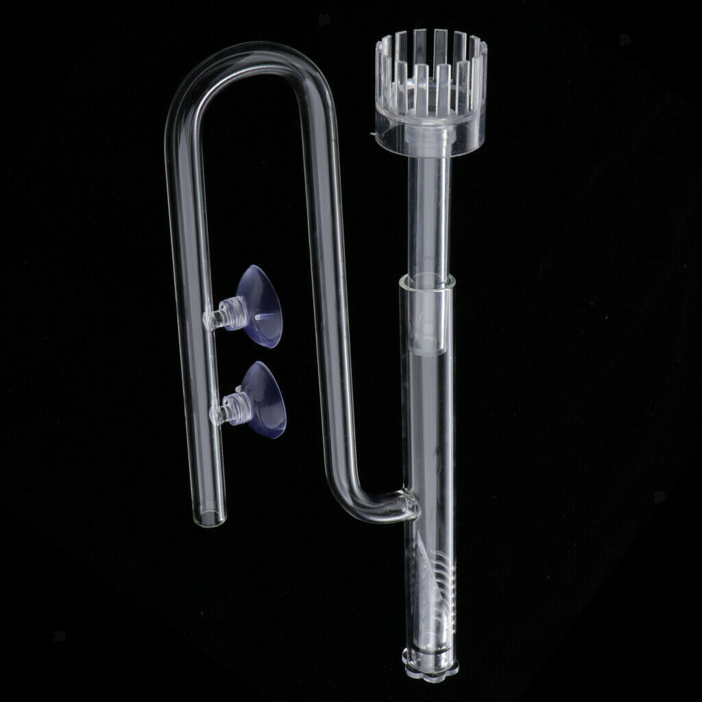 2pcs Aquarium Surface Skimmer Inflow Pipe Surface Skimmer Water Filter Pipe