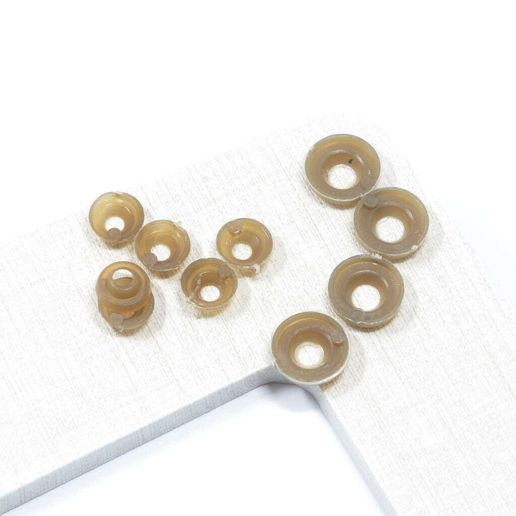 100 Pcs Plastic Safety Screw Eye Nose Kit for DIY Teddy Bear