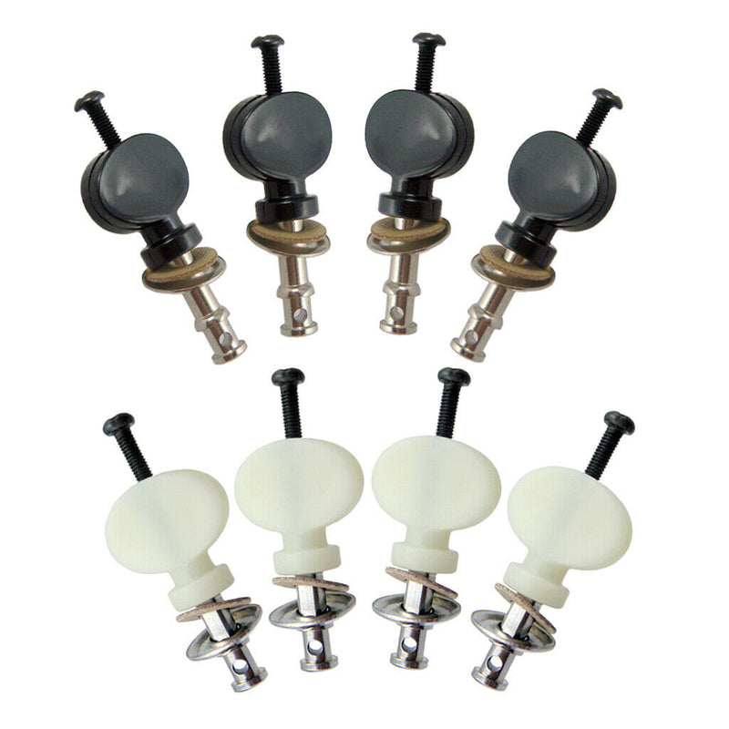 Set of 4 Ukulele Tuning Pegs Machine Heads for Ukulele Uke Parts Accessories