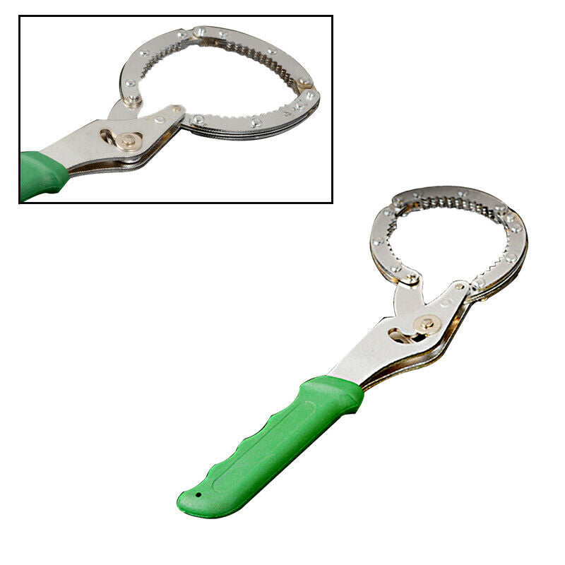 1PC Adjustable Oil Filter Wrench Handcuff Style Remover Tool Car Motor 60mm-75mm