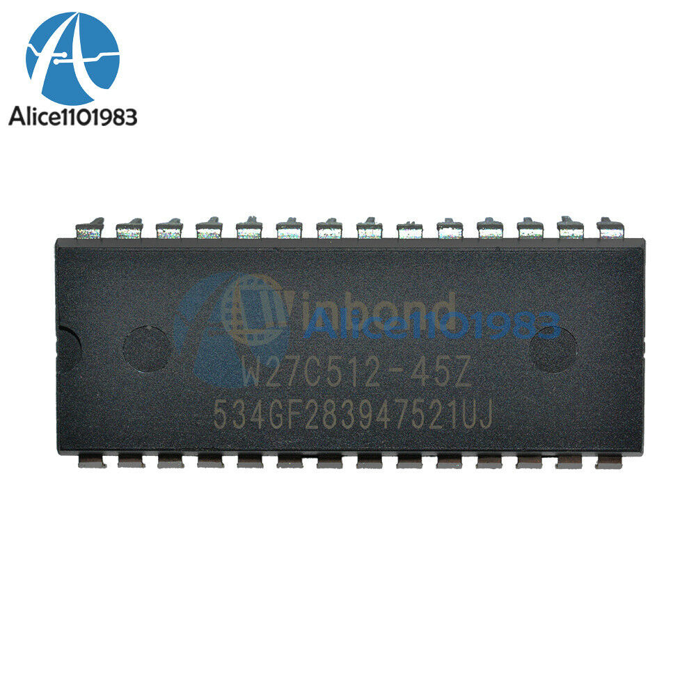 5PCS W27C512-45Z W27C512 DIP IC EEPROM 512KBIT 45NS Winbond EEPROMs