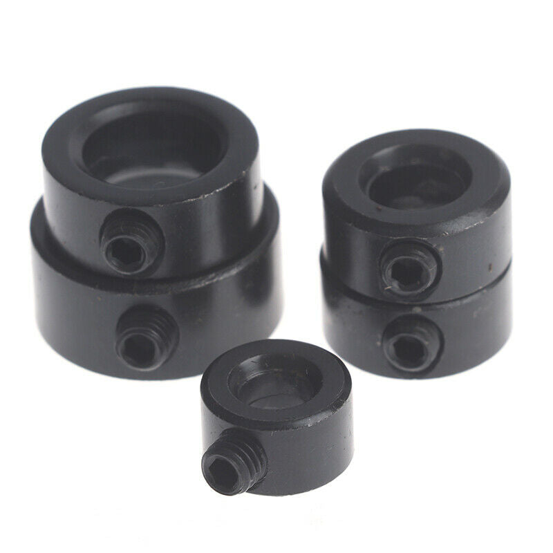 8pcs 3-16mm Woodworking Drill Locator Drill Bit Depth Stop Collars Ri.l8