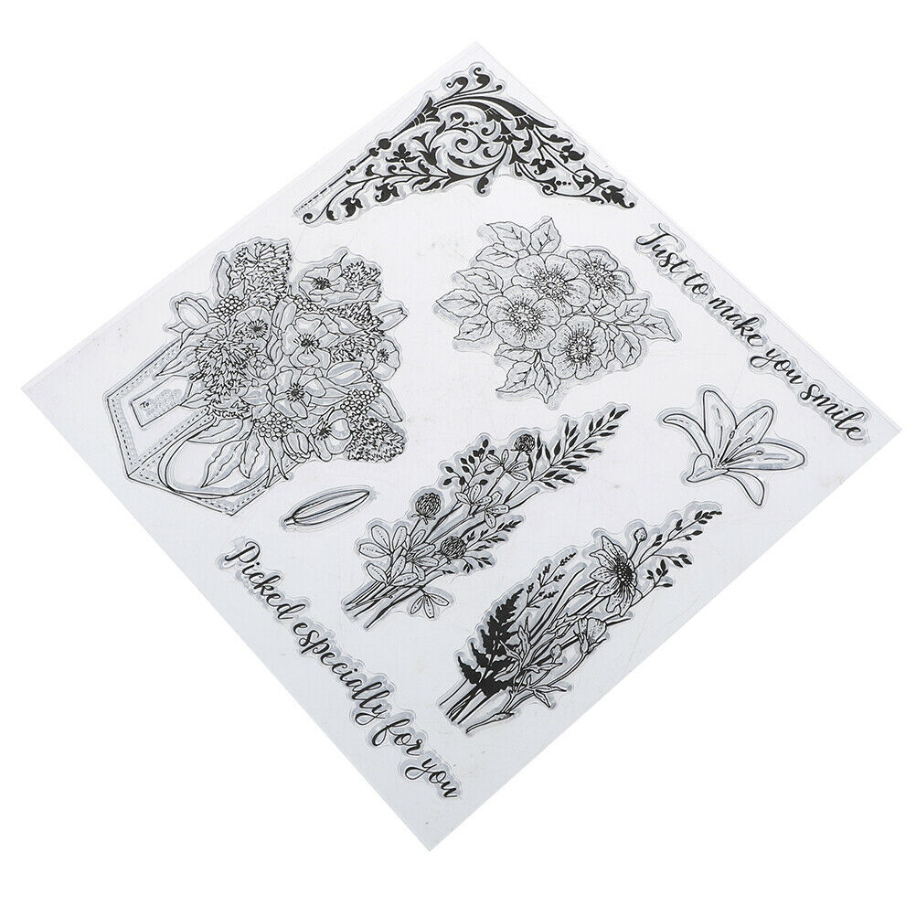 make you smile transparent clear silicone stamp for diy scrapbooking phot.l8
