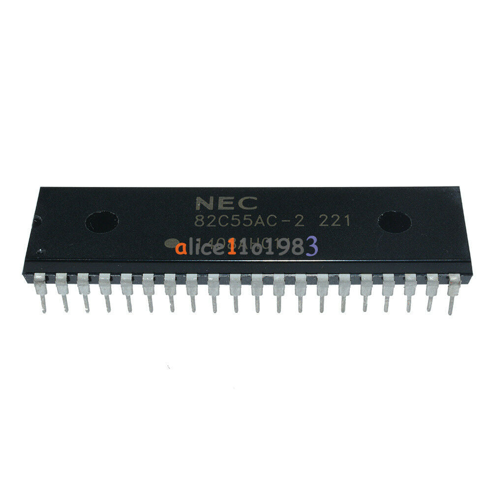 5PCS UPD82C55AC-2 / 82C55AC-2 DIP-40PIN IC