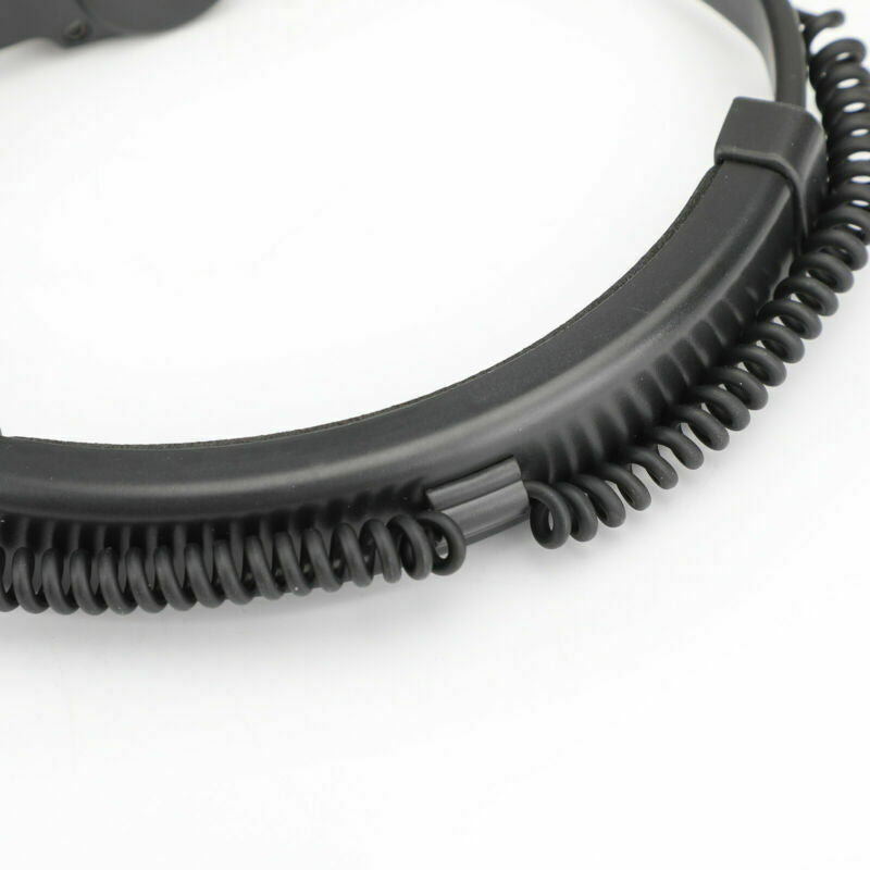 4X Adjustable Throat Microphone Headset For Walkie Talkie 7.1mm Plug PTT AT2