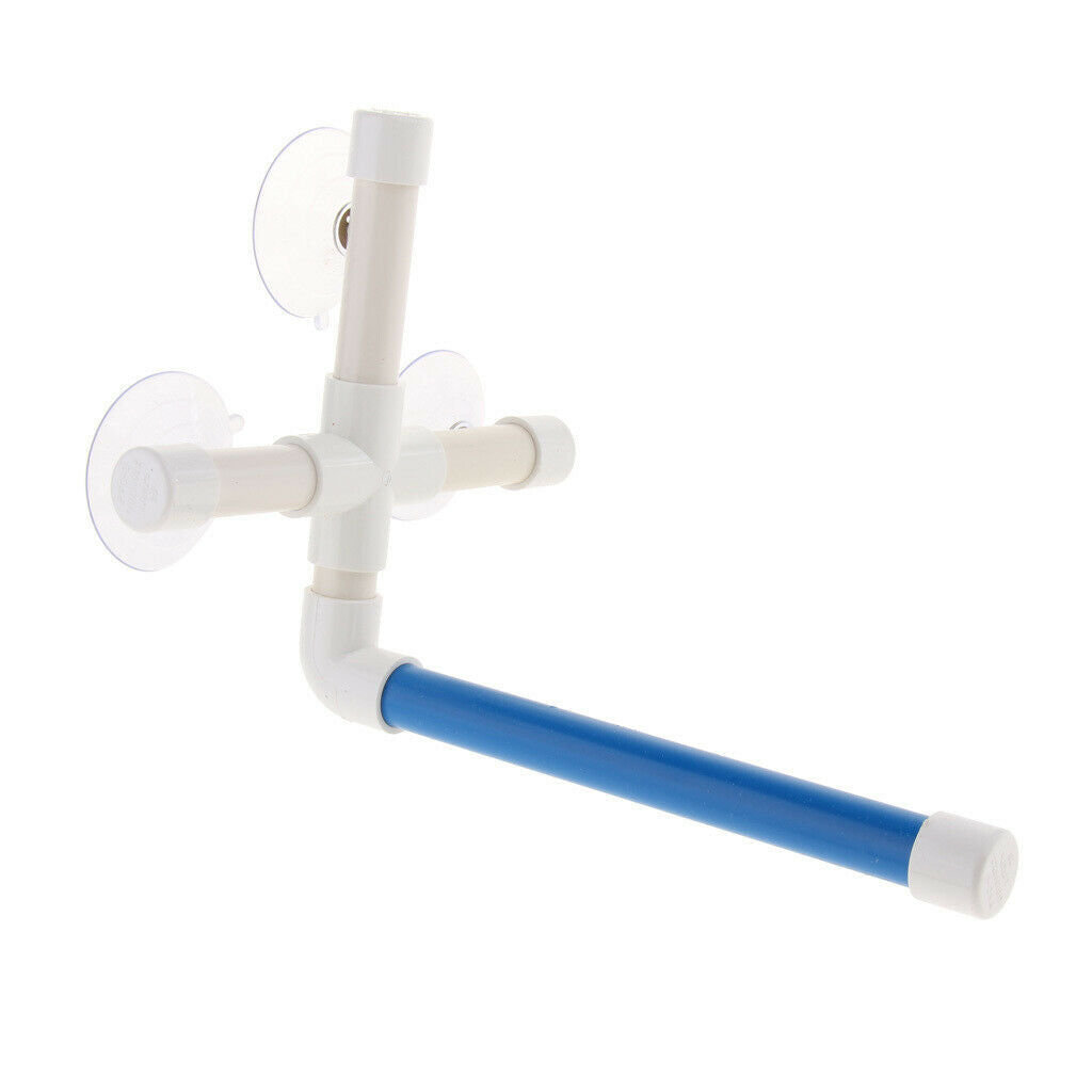 Parakeets Bird Bath Standing Platform,Suction Cup Window Basking,Bird Play Stand