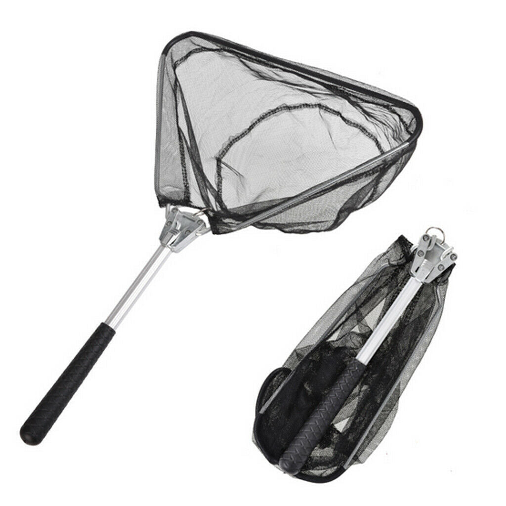 50cm Telescopic Folding Landing Net for Carp Course Pike Sea Boat Fishing