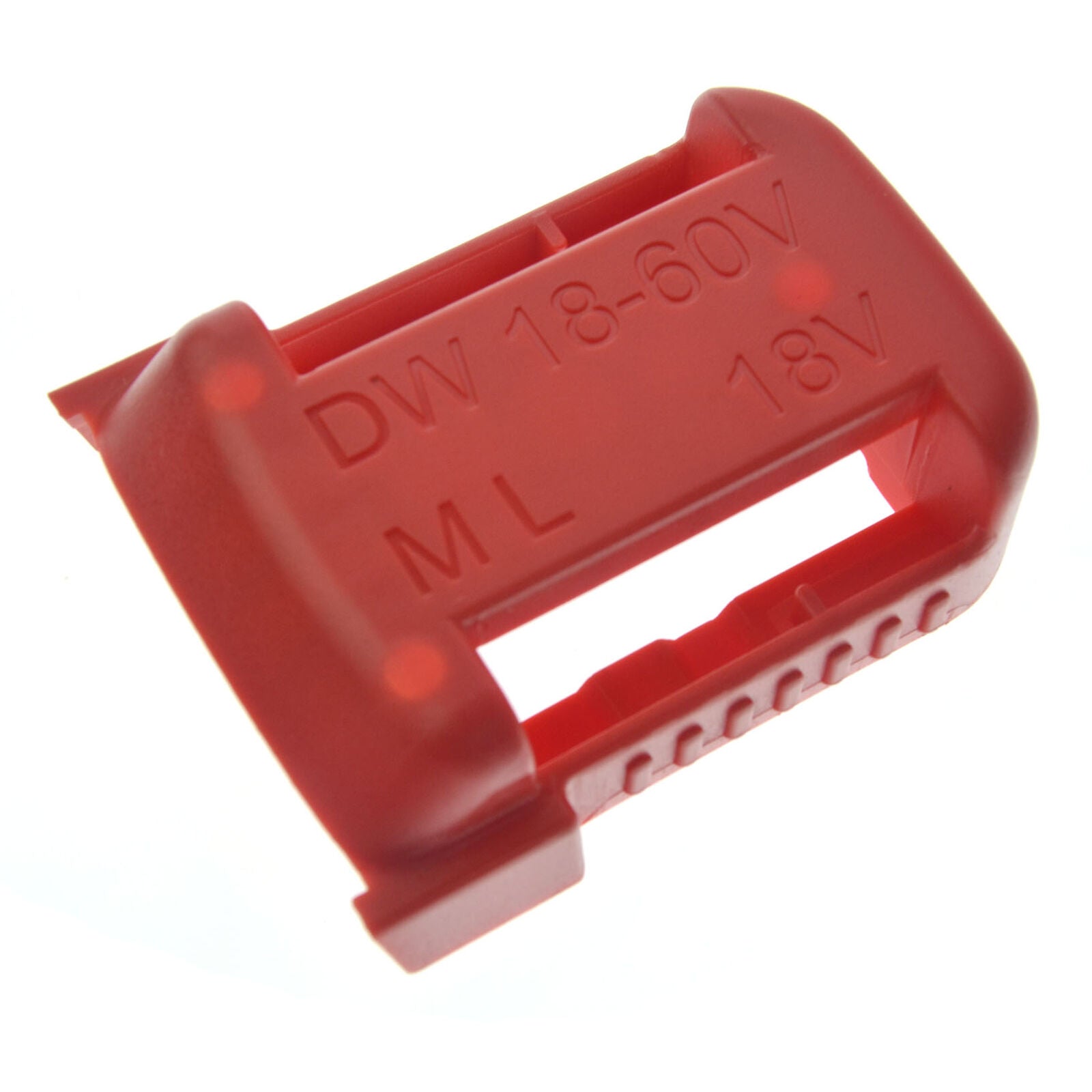 5x Red Battery Mounts for MILWAUKEE 18V M18 Storage Holder Shelf Rack Stand Slot