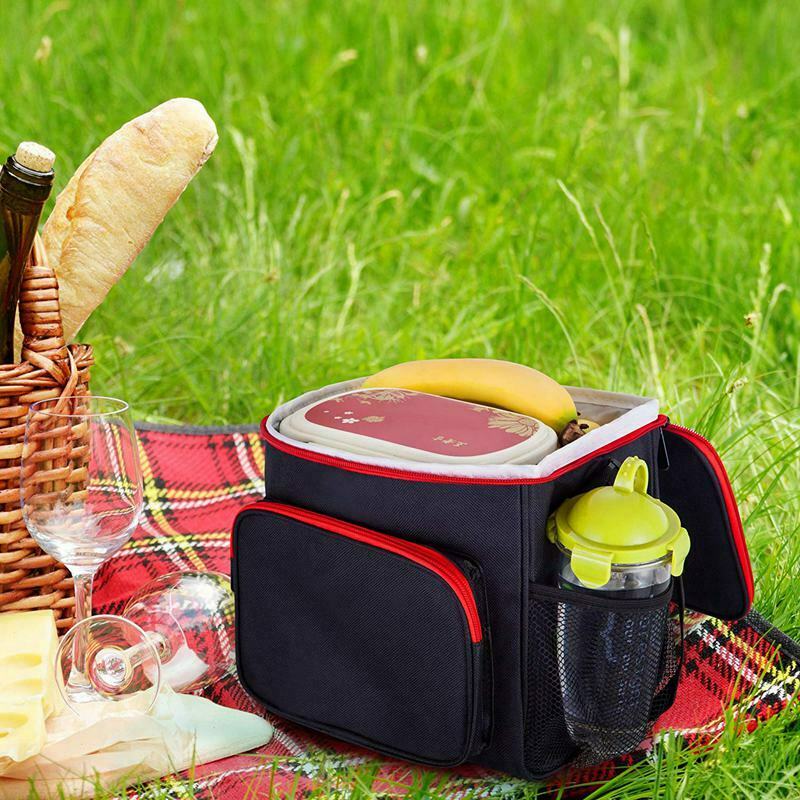 Insulated Lunch Bag For Women Men Cooler Kids Tote Food Picnic Thermal Lunch BC7