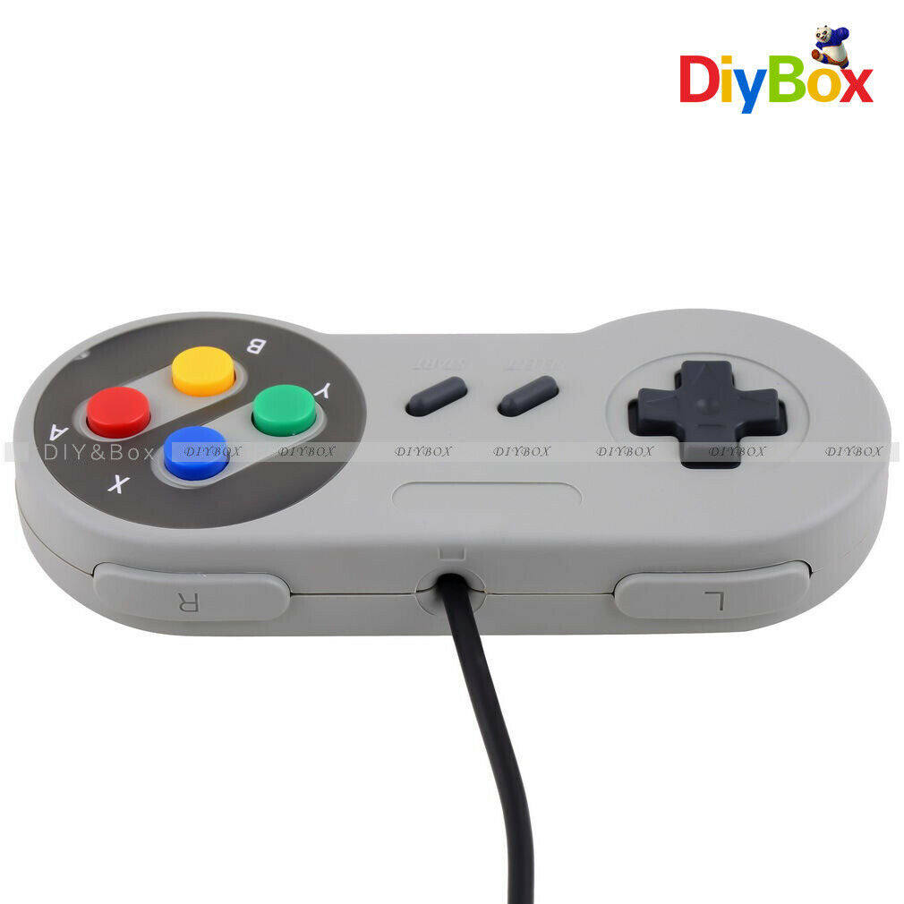 USB Wired SNES Controller Retro Gaming Joystick Joypad Gamepad For Nintendo
