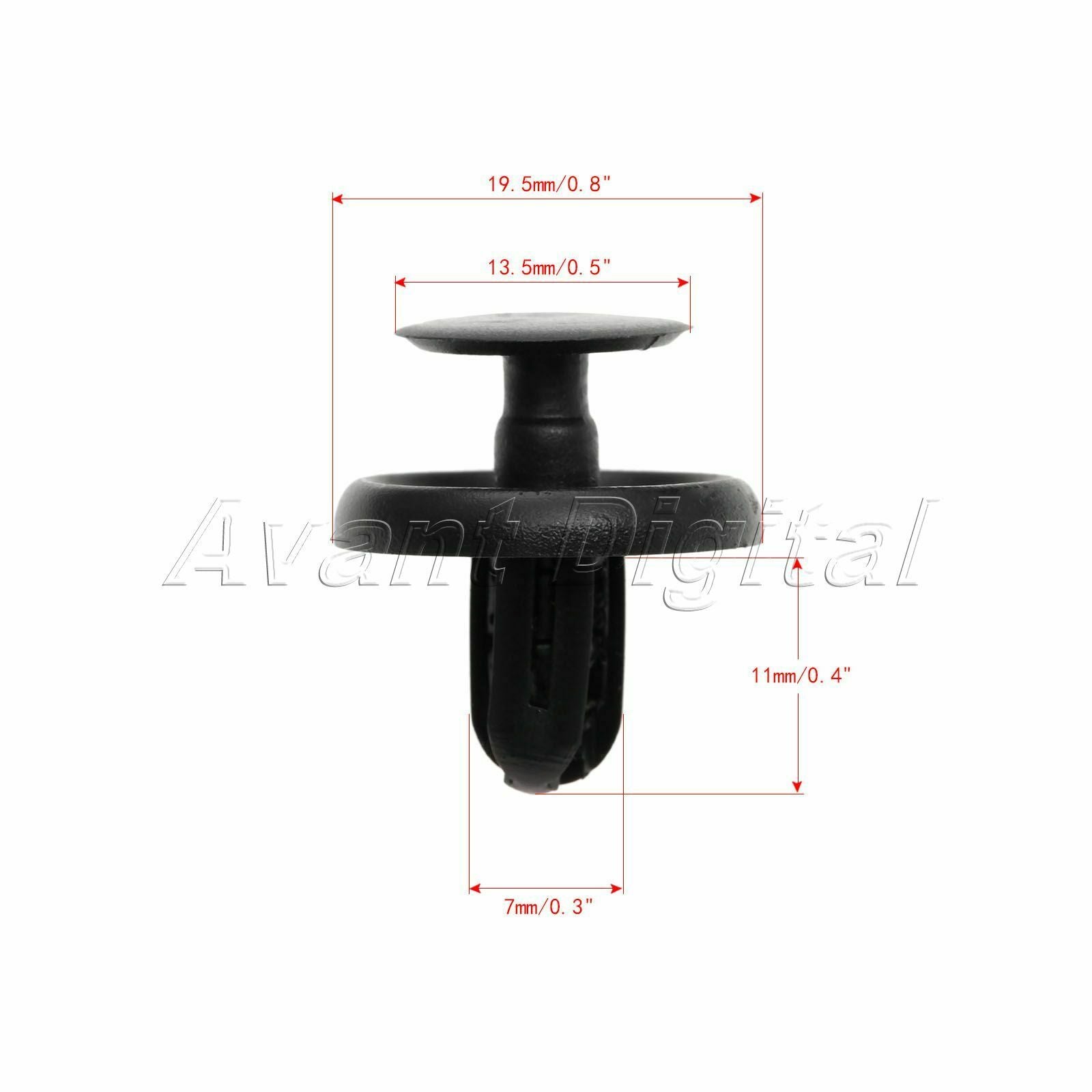 For Suzuki Grand Vitara SX4 Swift X-90 XL-7 20Pcs Bumper Fender Retainer Clips