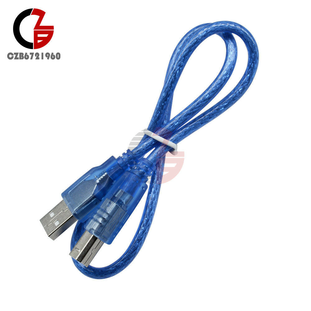 2PCS MEGA 2560 R3 ATMEGA2560-16AU ATMEGA16U2 Board + USB Cable