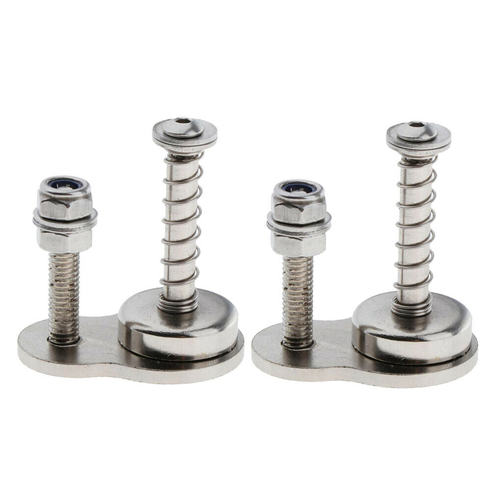 2 Sets Folding Bike Magnetic Buckle Frame Anti-Loose Magnet Lock Catch Holder