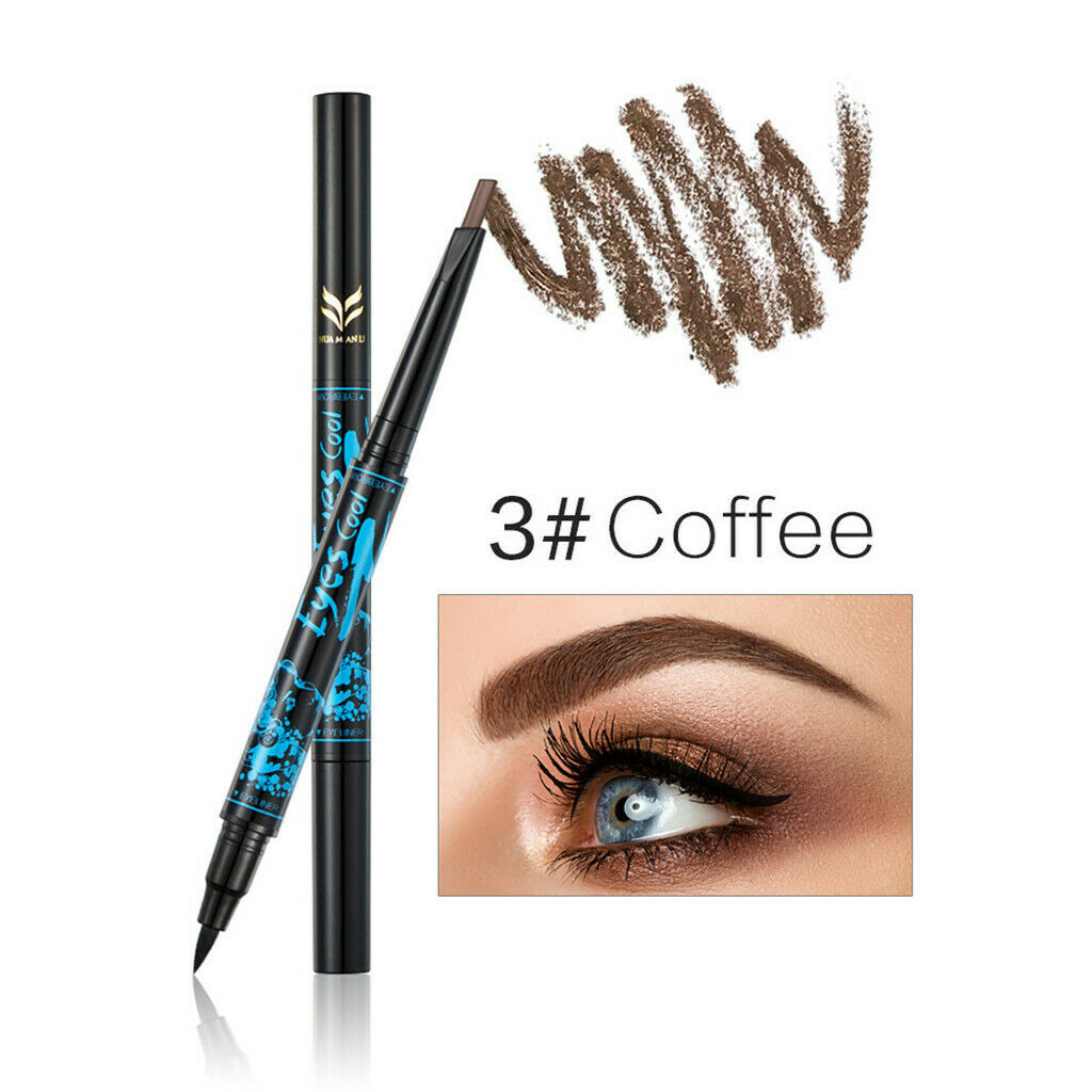 5 Pieces Cosmetic Set Liquid Foundation Eyeliner Eyebrow Pen Lip Makeup Kit