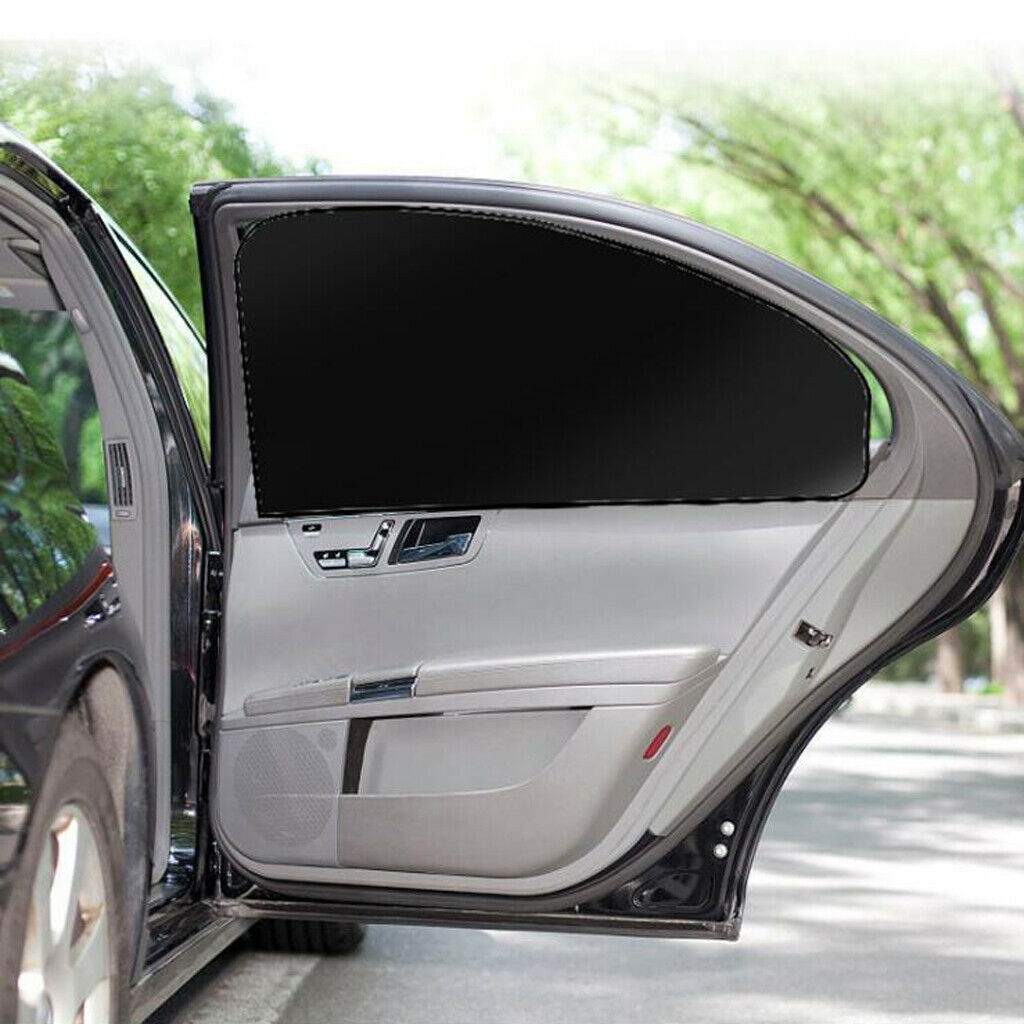 1 Pair Foldable Car Oblique Windows Sun Shield Windshield Protector Curtains